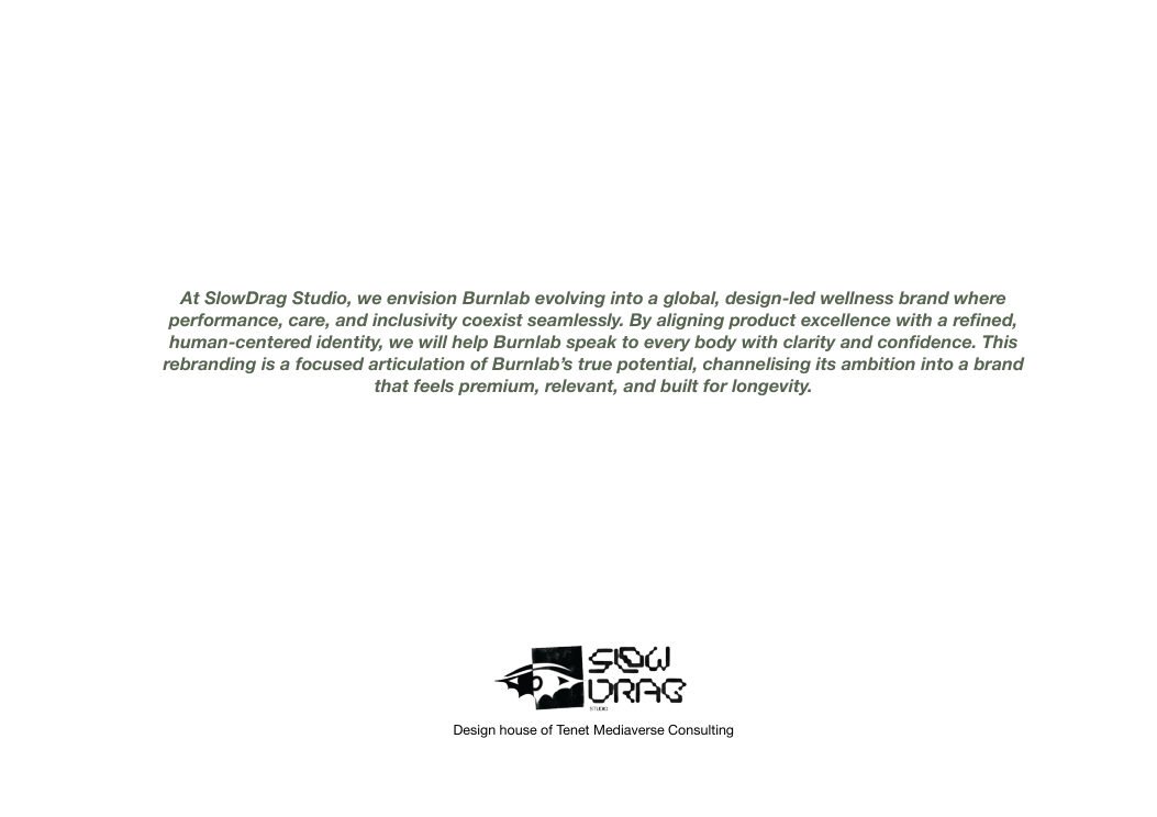 Burnlab final spread from the brand pivot playbook