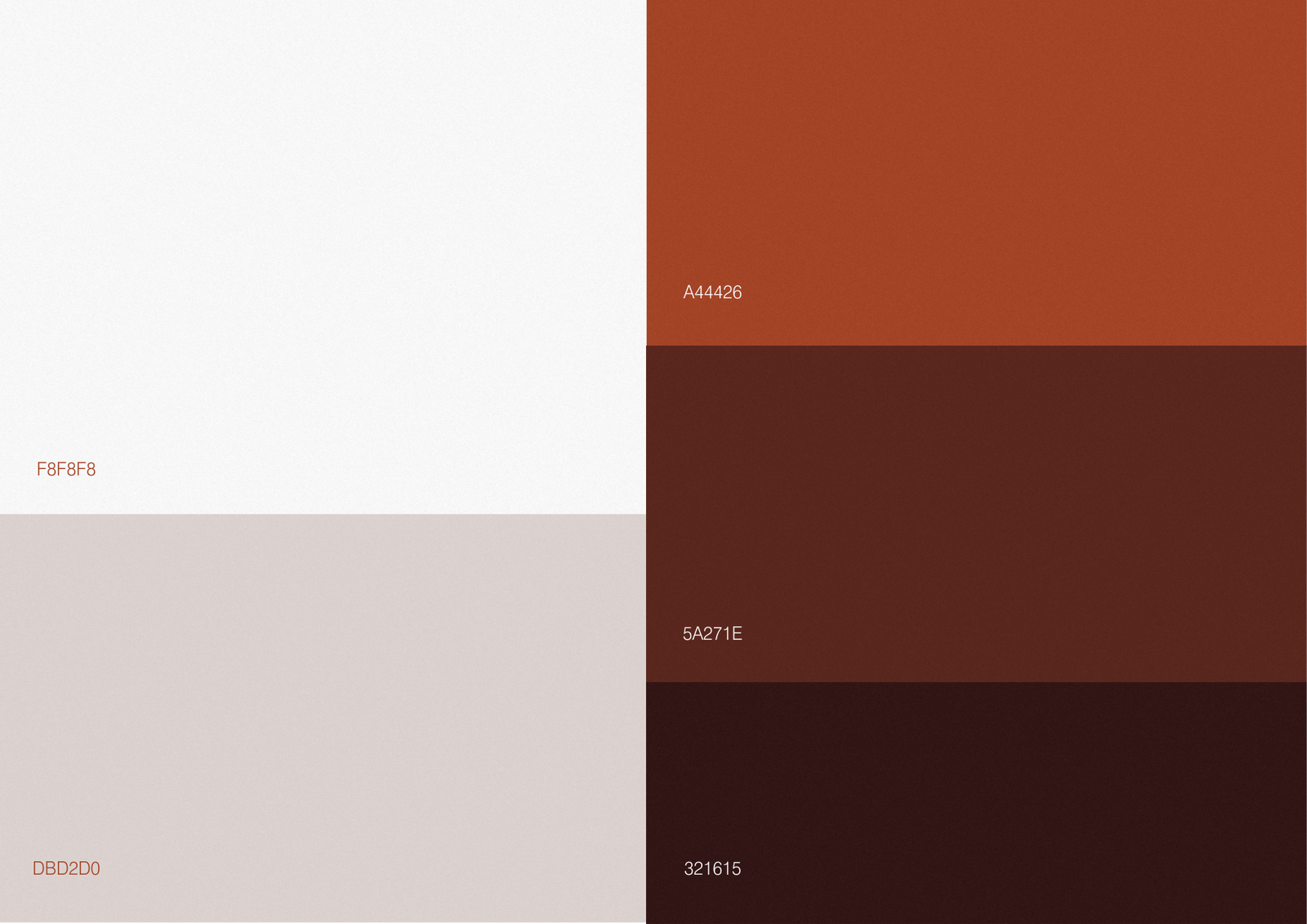 Brand identity spread